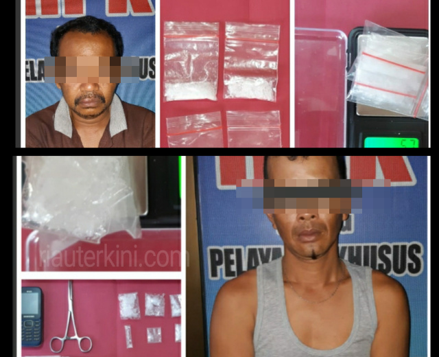 Bisnis Sabu-sabu, Dua Nelayan di Bengkalis Dijebloskan ke Penjara