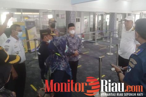 Sebelum Dibuka Kembali, Wali Kota Tinjau Pelabuhan Internasional Dumai