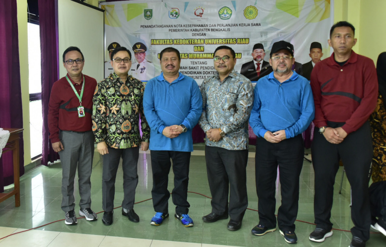 Pemkab Bengkalis Jalin Kerjasama dengan Fakultas Kedokteran Unri