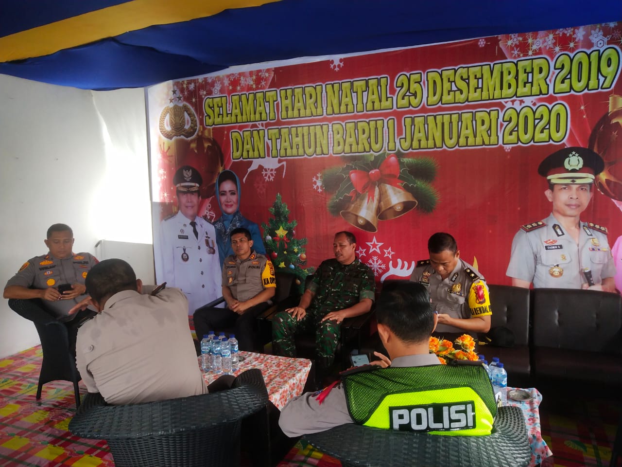 Cek Pos PAM, Kapolres AKBP Dasmin: Berikan Pelayanan yang Baik Bagi Masyarakat