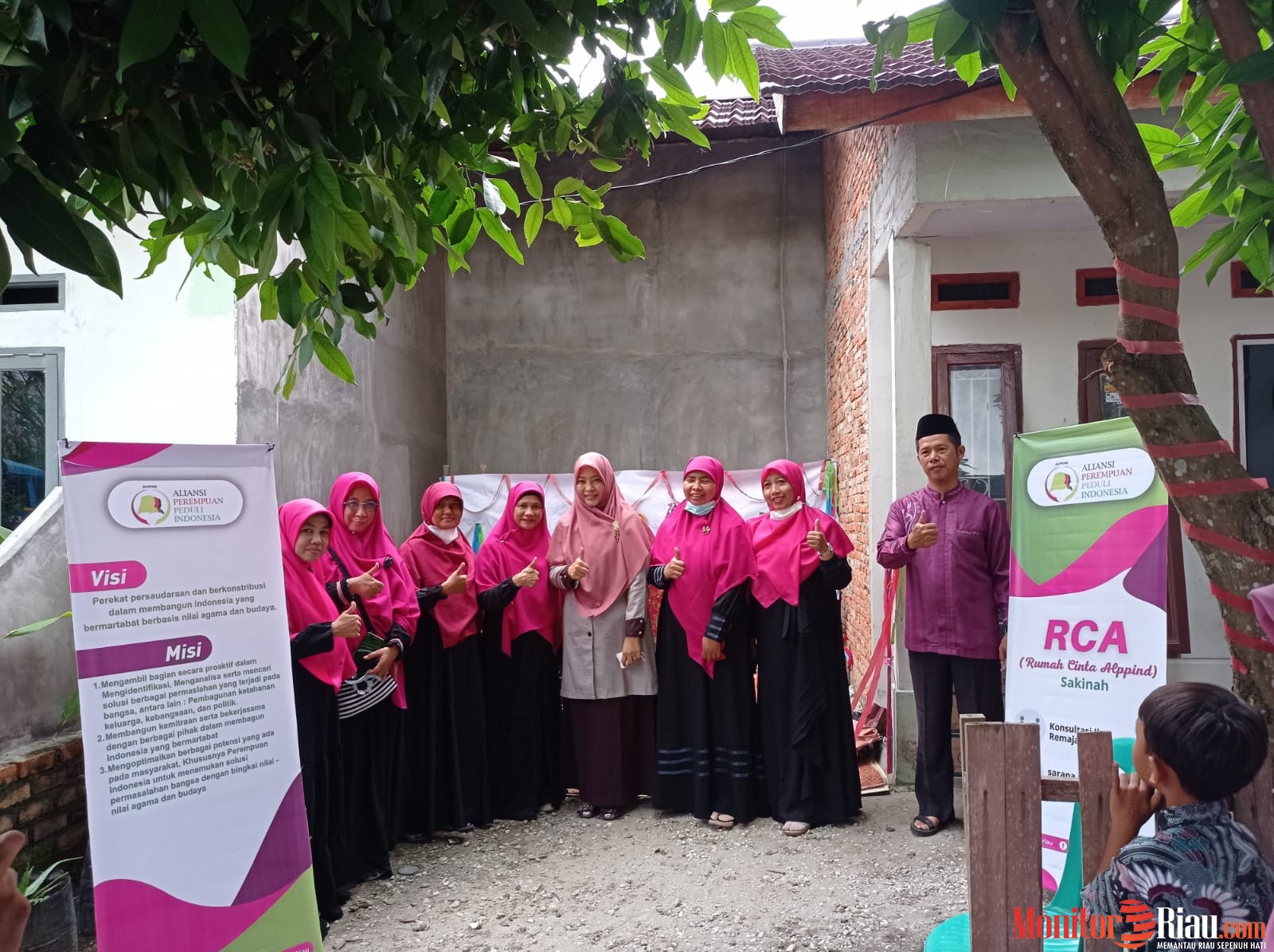 ALPPIND Wilayah Riau Launching Rumah Cinta ‘Sakinah’