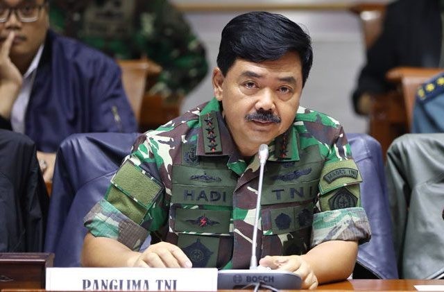 Bantu Tangani Karhutla  di Riau, Panglima TNI Siagakan Helikopter