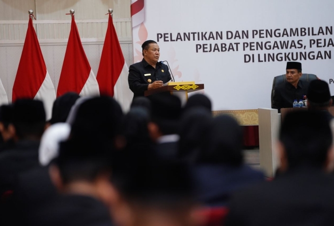 Plt Gubri SF Hariyanto Imbau Kepala Sekolah Jangan Terlibat Proyek Utama
