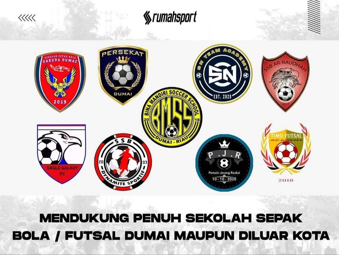 Rumah Sport Berkomitmen Mendukung Sekolah Sepakbola dan Futsal Kota Dumai