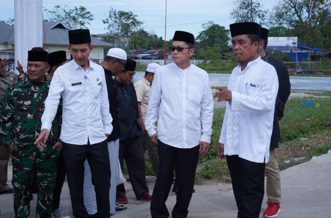 Pemkab Inhil Permudah Akses Masyarakat Sungai Guntung