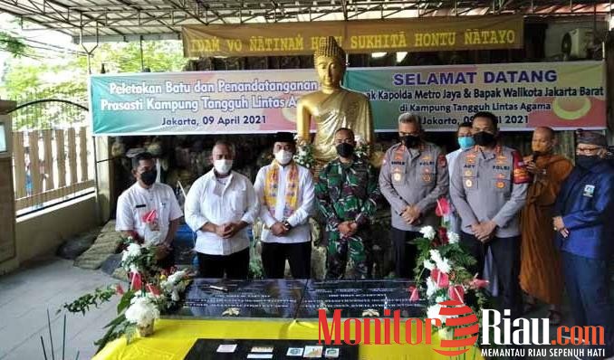Pencanangan Kampung Tangguh Lintas Agama, GMRI Gelar Vaksinasi untuk Lansia