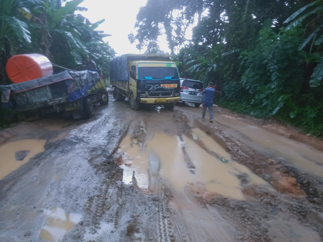 Ruas Jalan di Jambi Masih Banyak yang Rusak
