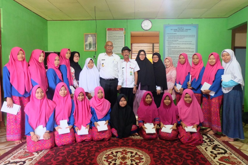 Pjs Bupati Inhil Luangkan Waktu Bertemu Anak Yatim Piatu