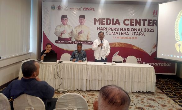 Kadis Kominfo Sumut : Terima Kasih Dukungan Media Massa