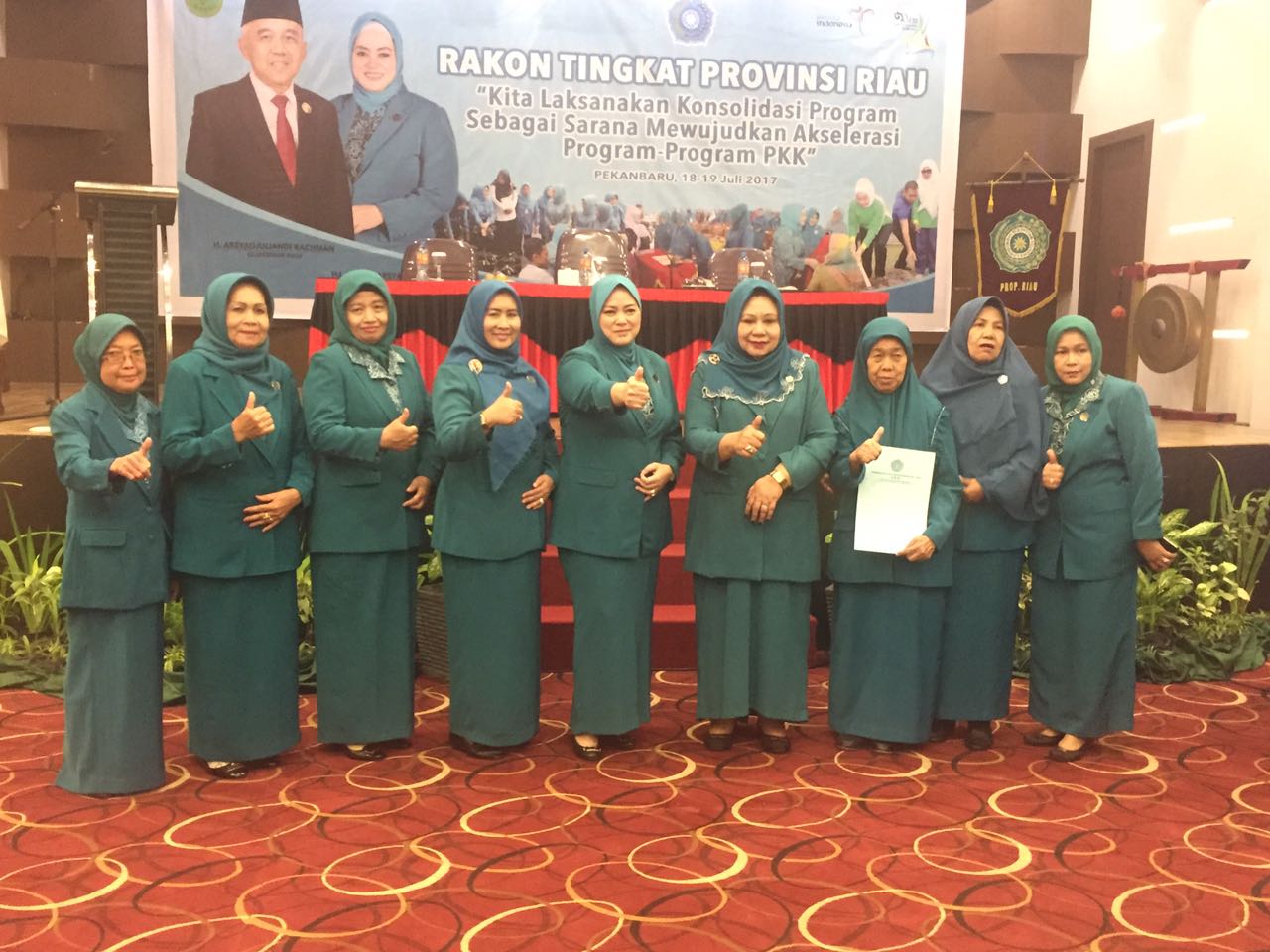 Inhil Juara I IVA Tingkat Provinsi Riau