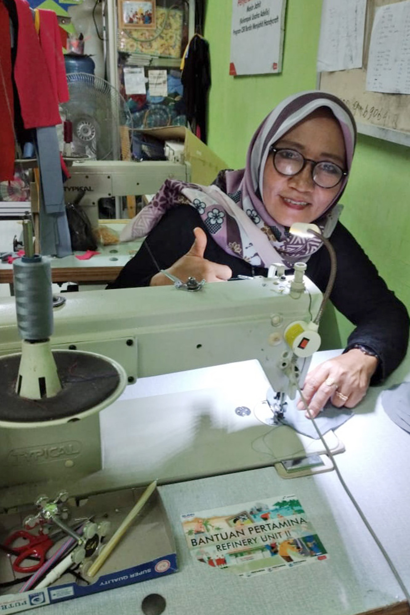 Energi Pertamina Jadi Kekuatan Pengusaha Konfeksi Lokal