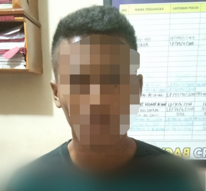 Terekam CCTv, Pembakar di Tembilahan Dibekuk Polisi