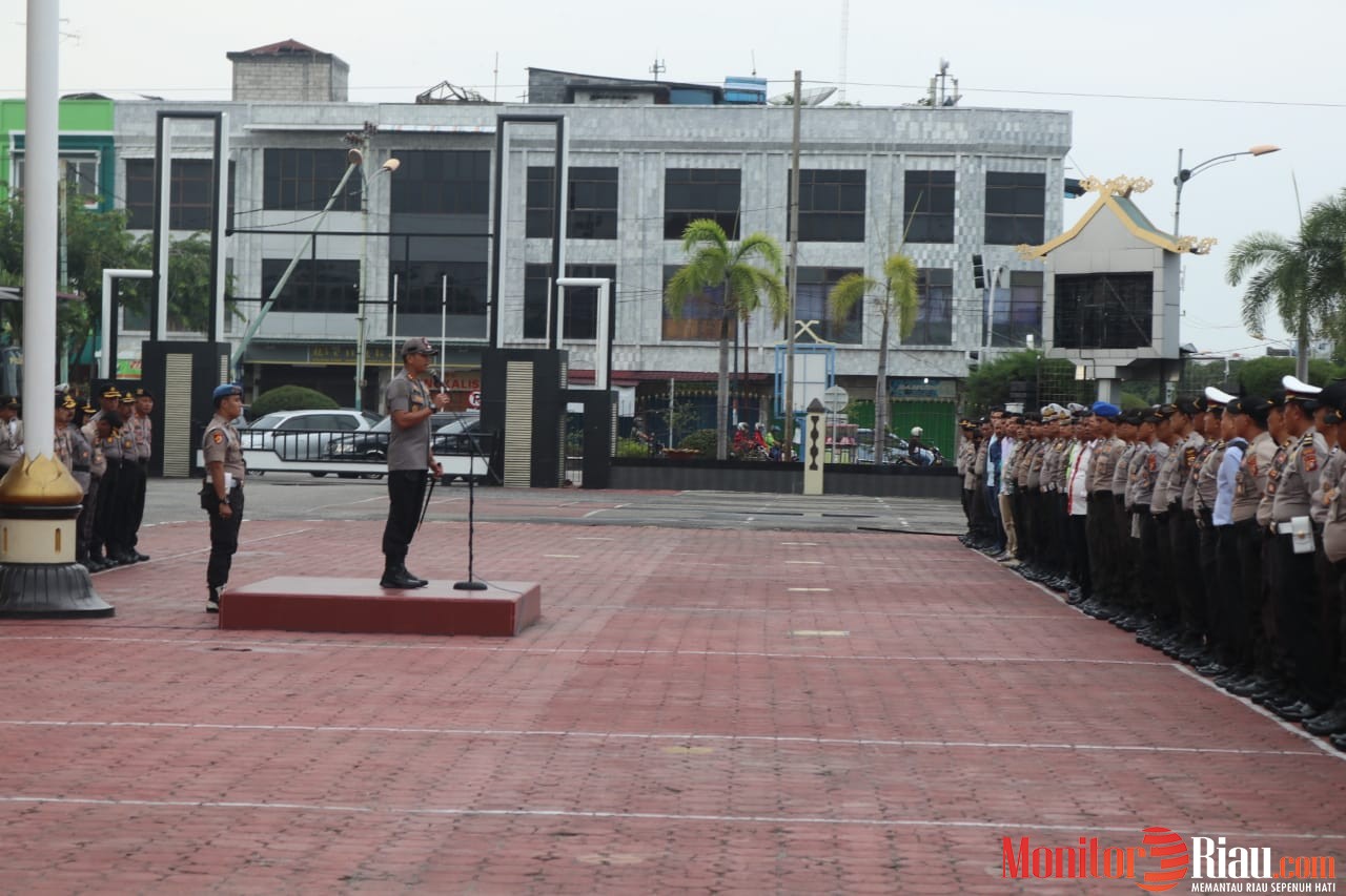 Polres Dumai Gelar Apel Kesiapsiagaan