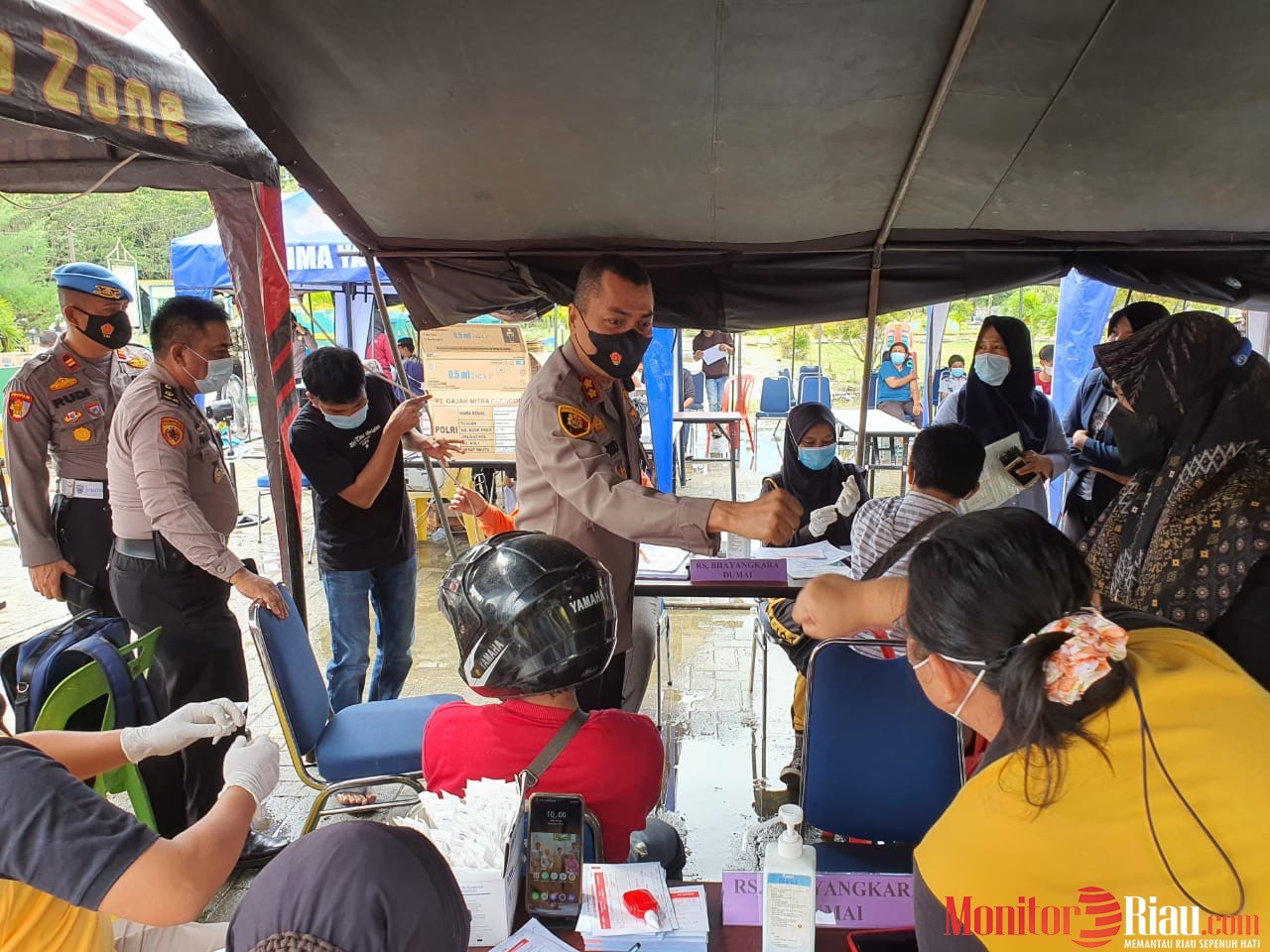 Vaksinasi Covid-19 Di Kota Dumai Capai 77 Persen Lebih