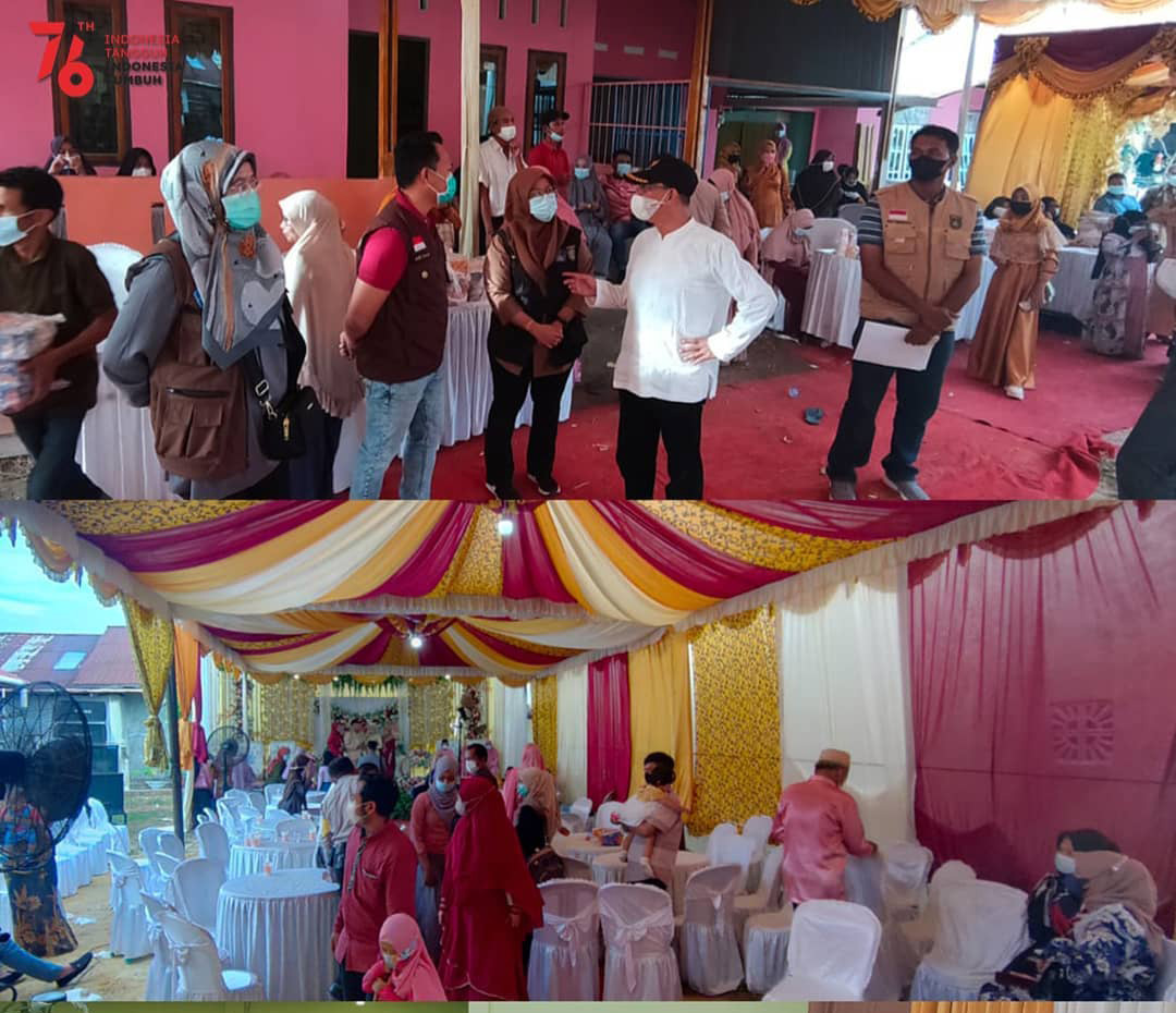 Tak Patuihi Prokes Covid-19, Satgas Bubarkan Resepsi Pernikahan di Dumai