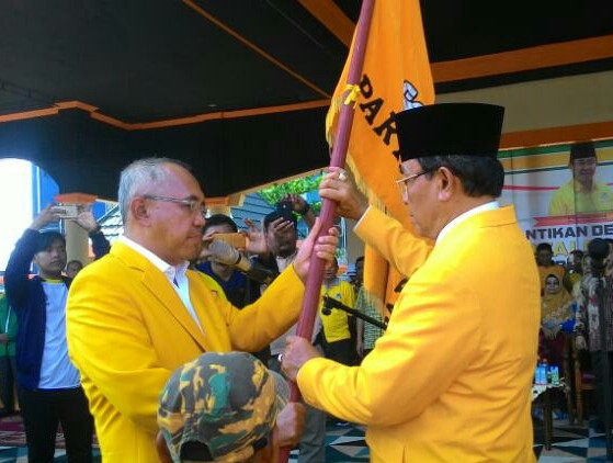 Wardan Resmi Pimpin DPD Partai Golkar Inhil
