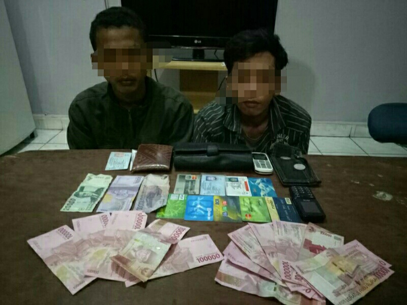 Polisi Ciduk 2 Tersangka jambret di Kecamatan Mandau