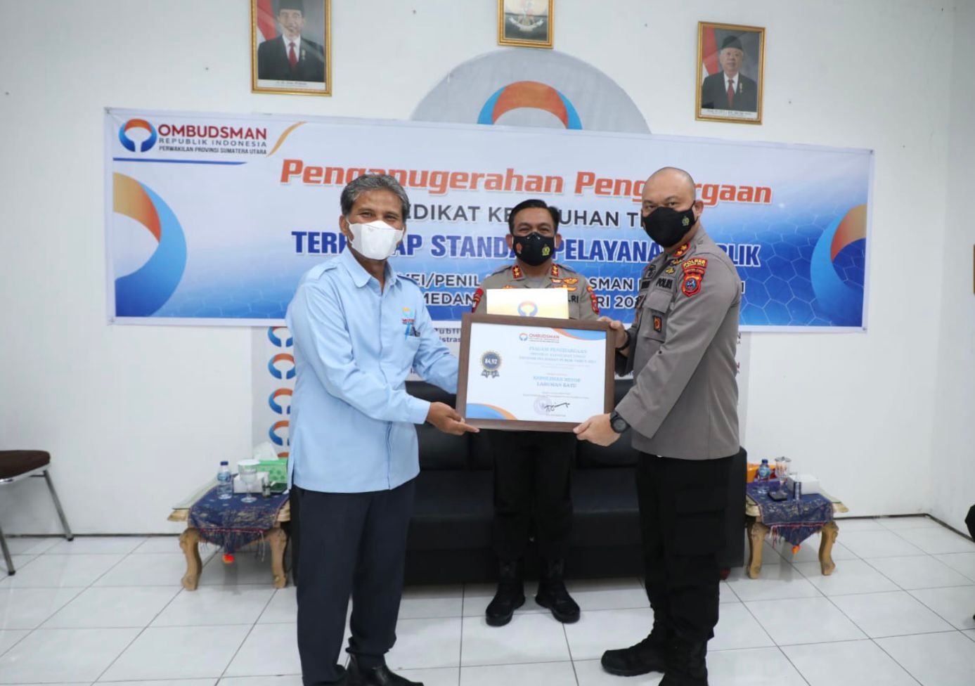 Raih Kepatuhan Tinggi Pelayanan Publik, Ombudsman RI Apresiasi Polres Labuhanbatu