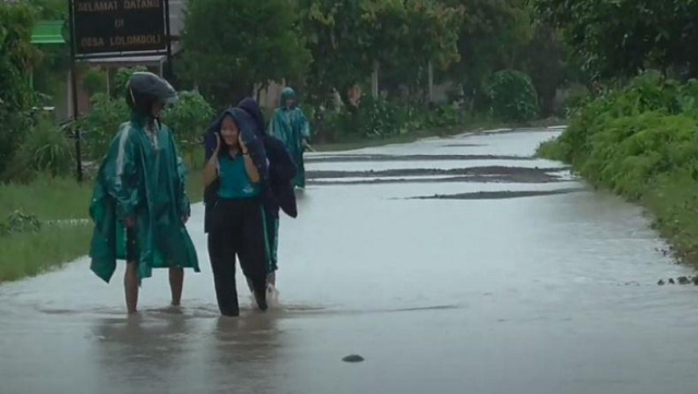 Sungai Nalua Meluap, Banjir Rendam 3 Desa di Nias Utara