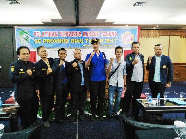 Pengurus Karang taruna Kelurahan Bintan Ikuti Pelatihan di Pekanbaru