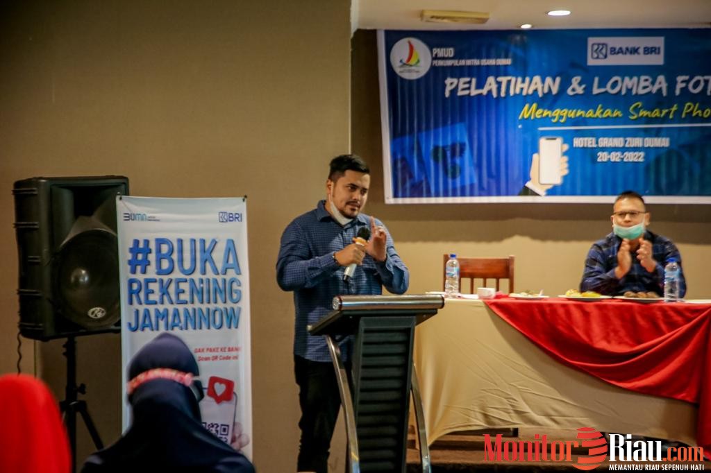 Kabid IKP Buka Secara Resmi Pelatihan dan Lomba Produk Usaha Menggunakan Smartphone