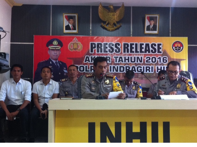 Di Inhil, Kasus Curat Paling Tinggi Sepanjang 2016