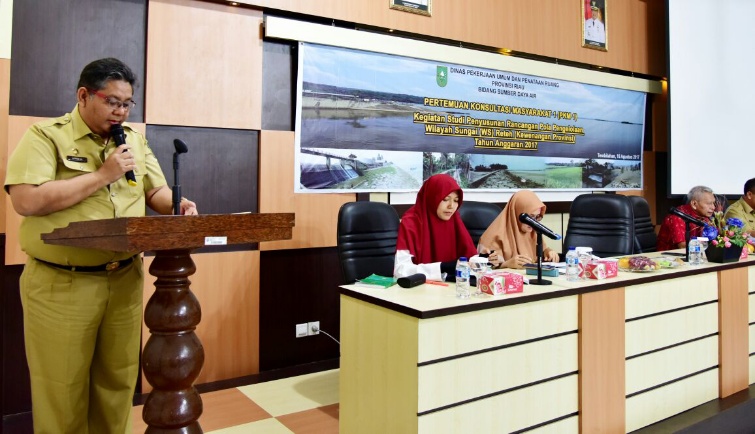 Pemkab Inhil Gelar PKM Studi Rencana Pengelolaan WS Reteh