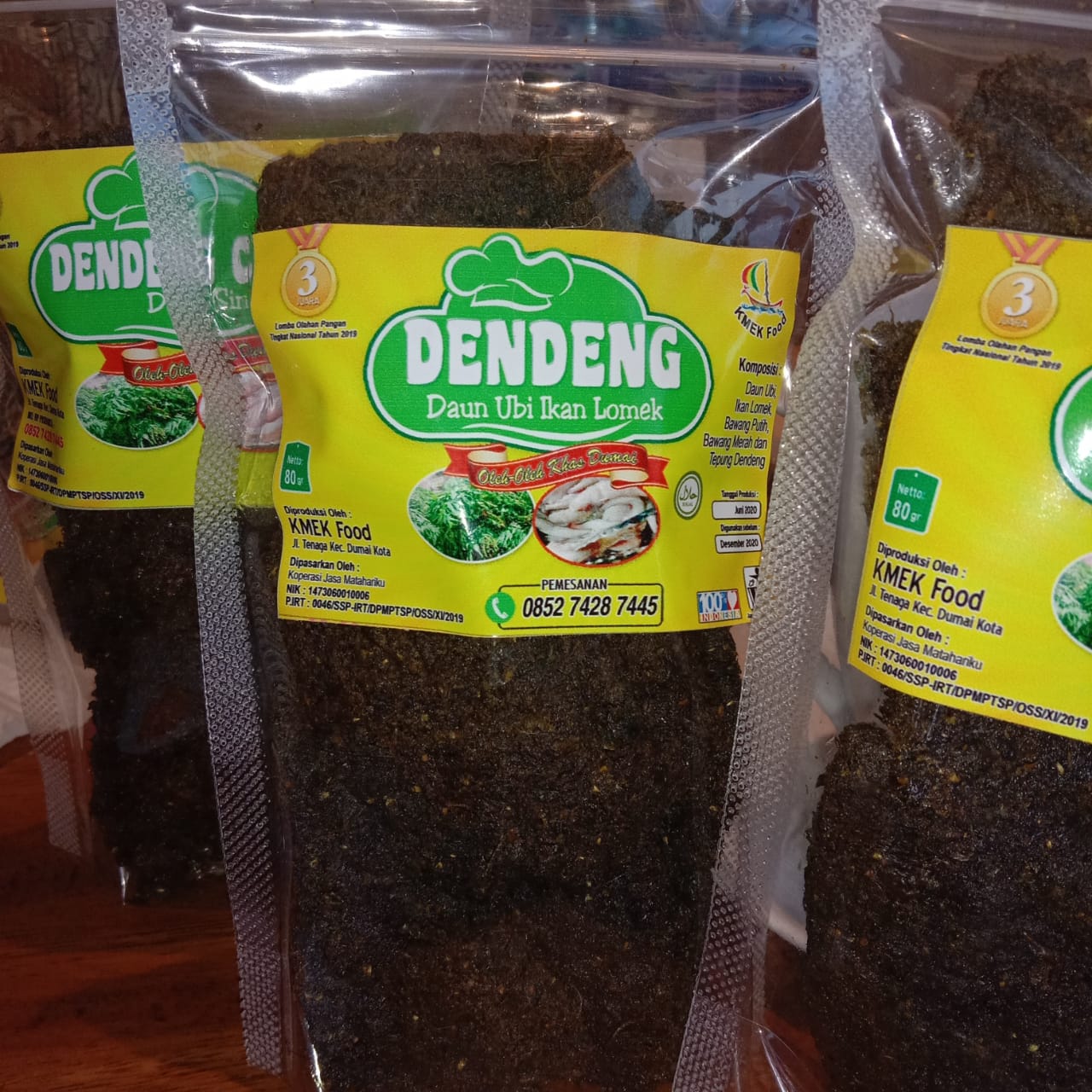 Nikmatnya Dendeng Daun Ubi Ikan Lomek dengan Rasa Khas Tersendiri