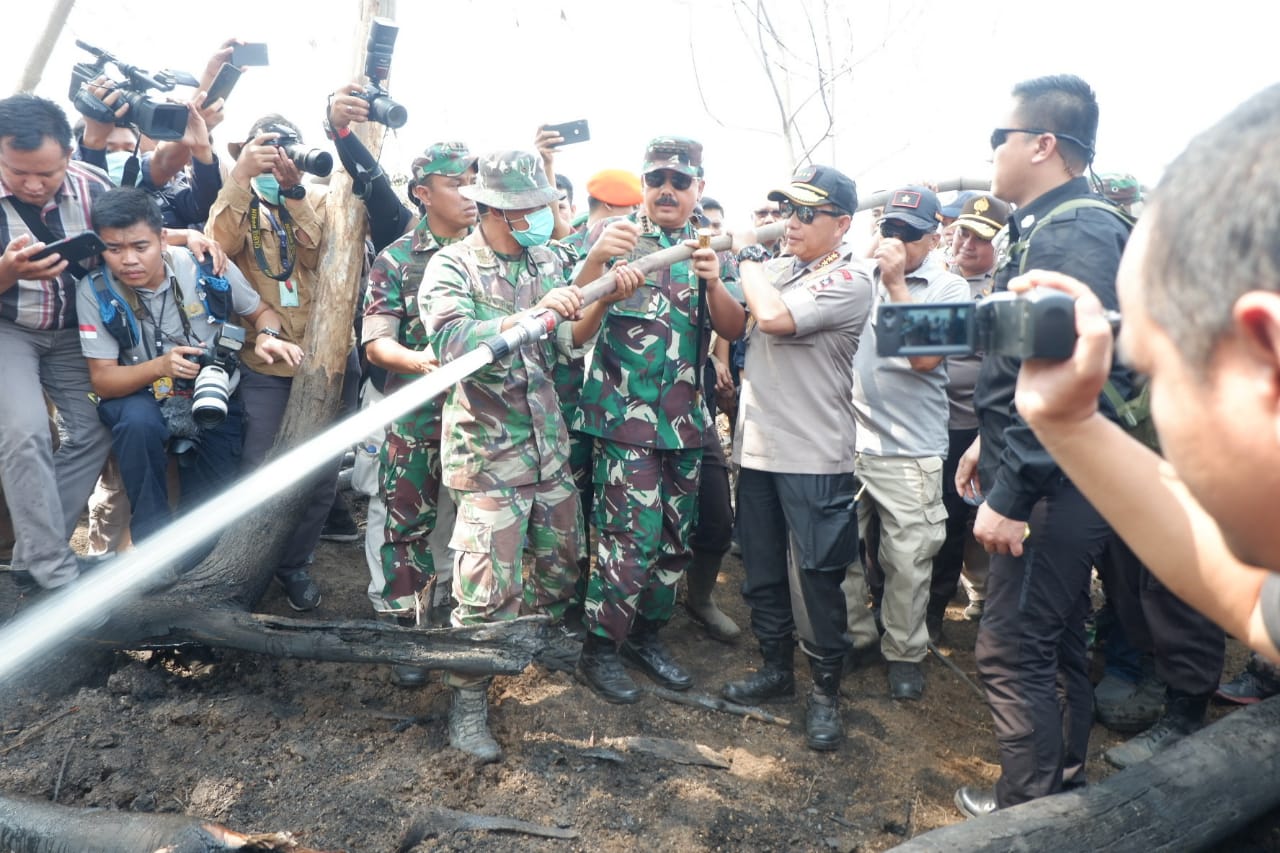 Polisi Tangani 35 Kasus Karhutla, Satu PT SSS