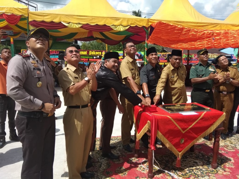 Termegah di Riau, Bupati Suyatno Resmikan Puskesmas Bagansiapiapi