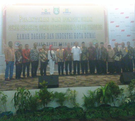 Pengurus Kadin Dumai Periode 2018-2023 Resmi Dikukuhkan