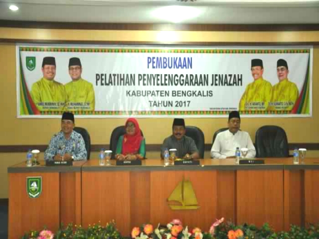 Bupati Bengkalis Buka Pelatihan Penyelenggaran Jenazah