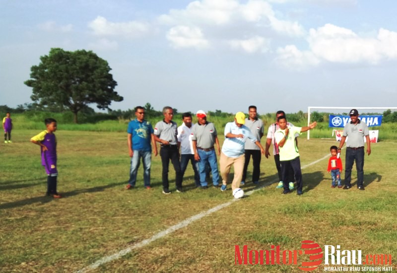 Wakil Walikota Dumai Buka Kualifikasi Menpora Cup U-12