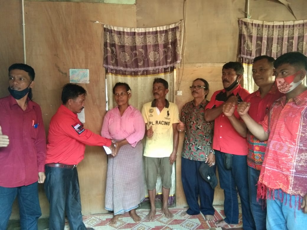 Warga Tambusai Sambut Hangat Kehadiran Pengurus DPC PBB Rohul