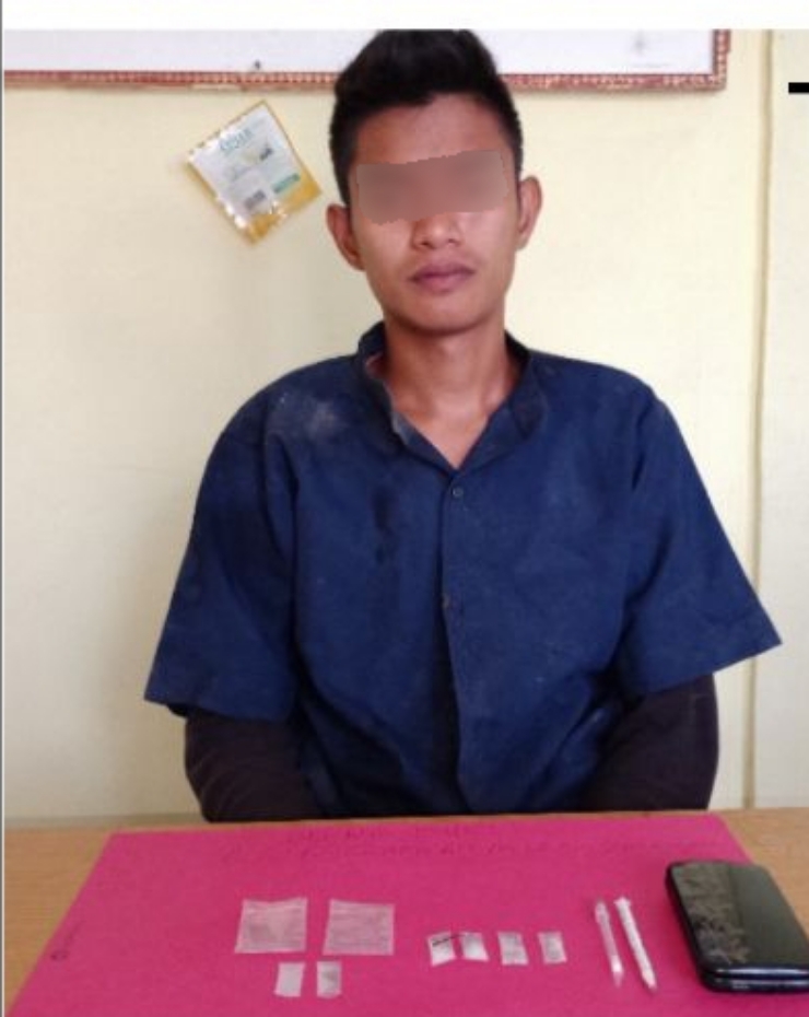 Kantongi Sabu-sabu, Seorang Wiraswasta Dibekuk Polisi