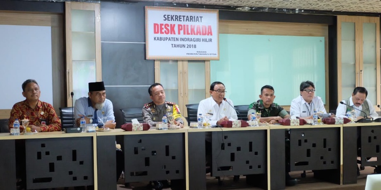 Bupati Inhil Laporkan Kejadian Aneh Kepada Wagubri