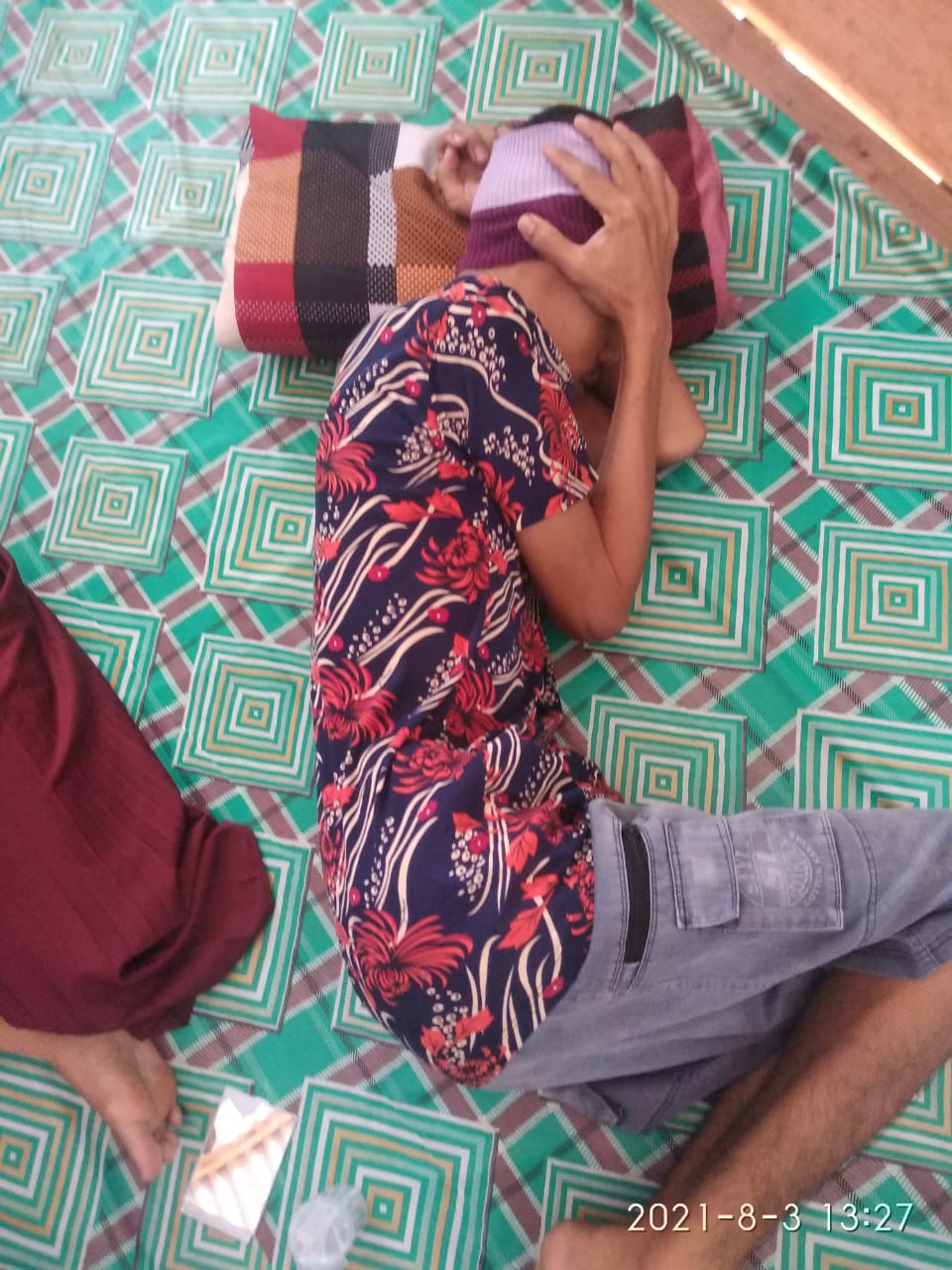 Kasihan, 'Tulang Punggung' Keluarga di Lingga Ini Menderita Kanker Ganas