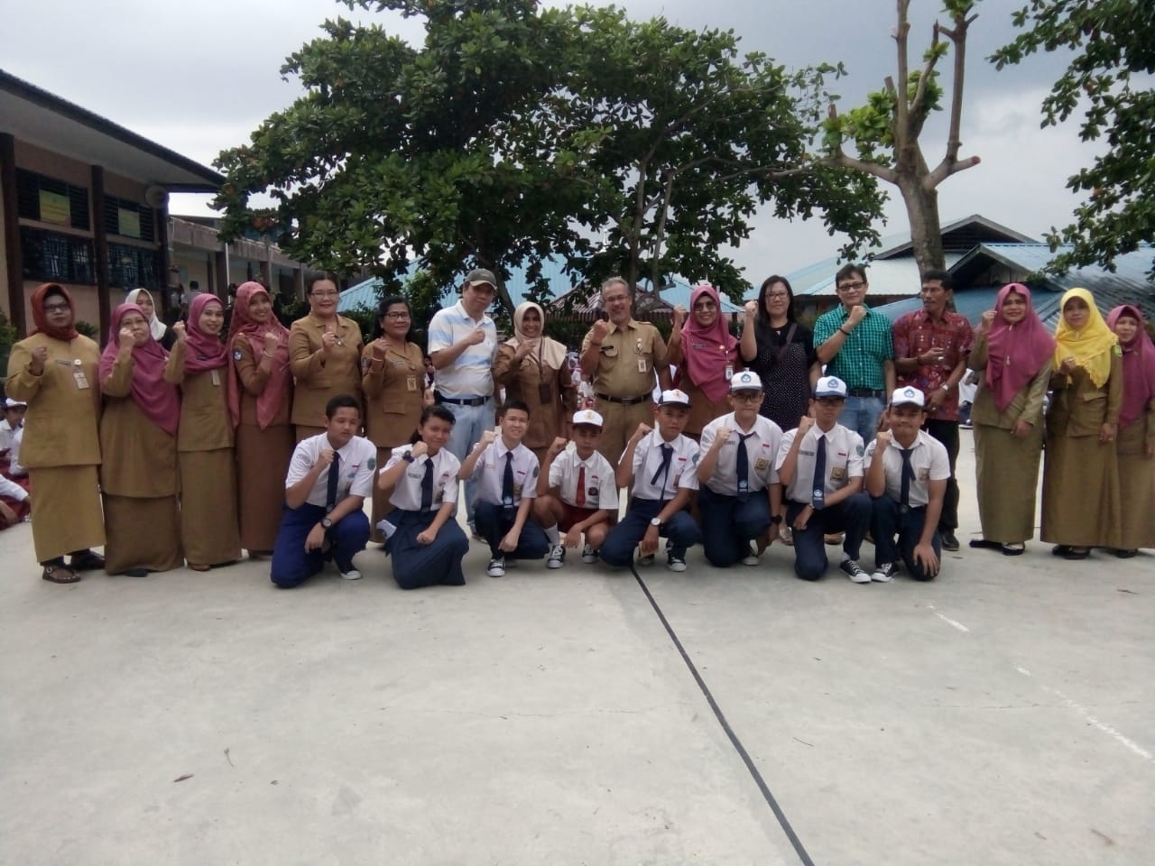 Wakil Walikota Tanjungpinang Kunjungi SMPN 5