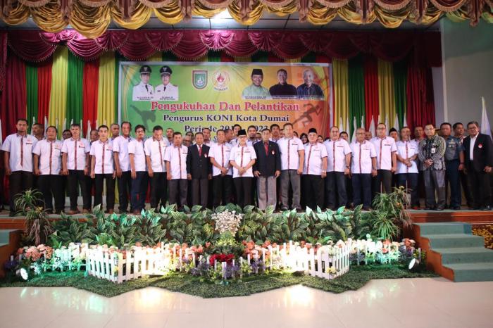 Khairuddin Resmi Pimpin Koni Dumai