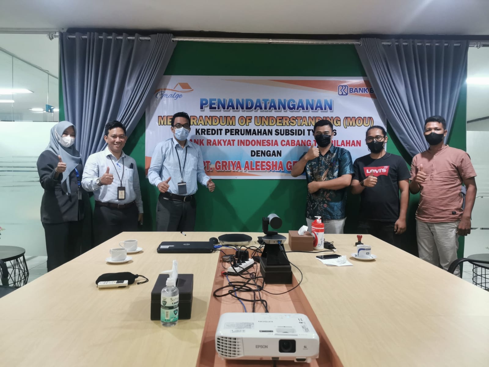 Hadirkan Rumah Bersubsidi di Tembilahan, BRI dan Gralge Teken MoU