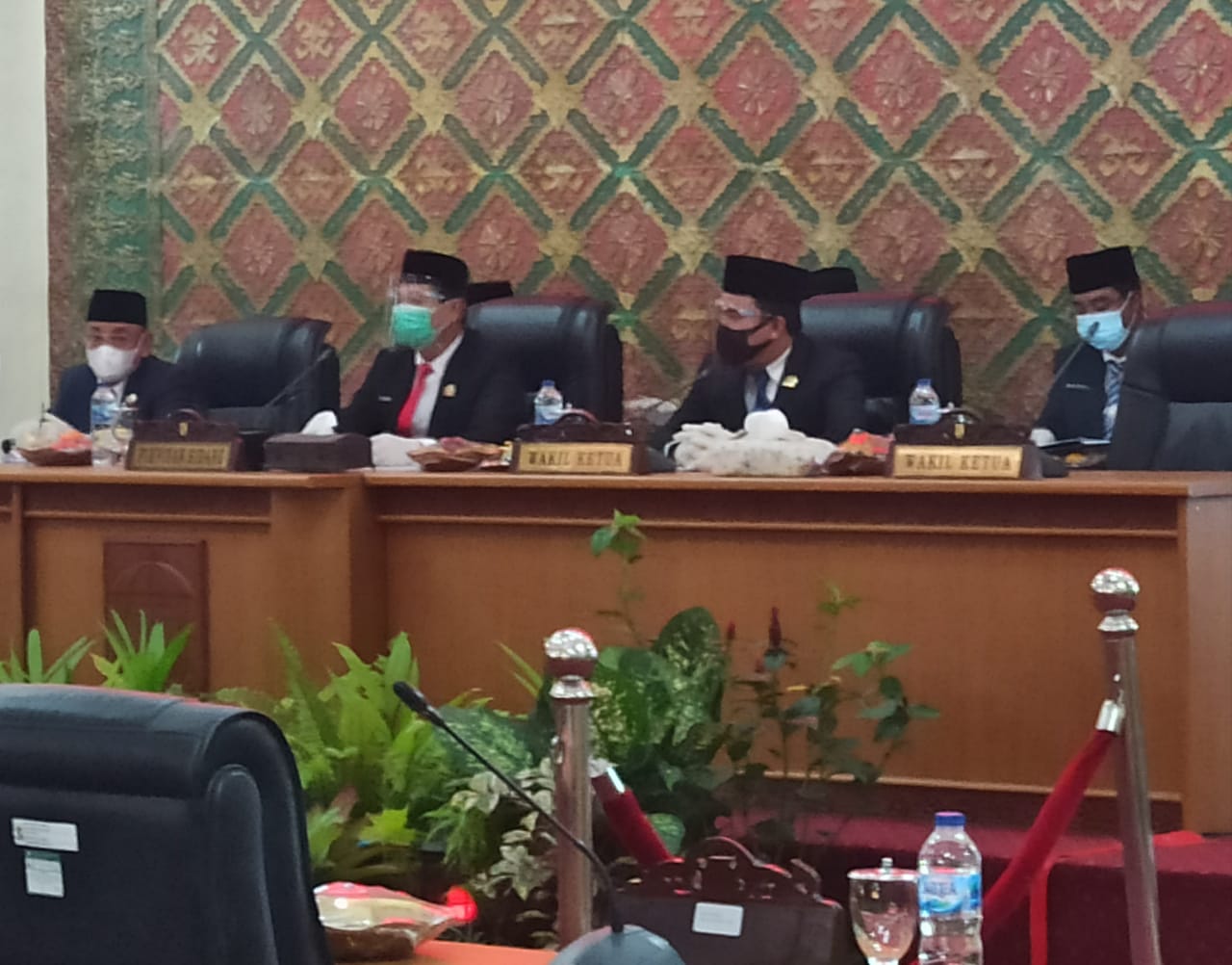 DPRD Pelalawan Gelar Rapat Paripurna Pemberhentian Adi Sukemi