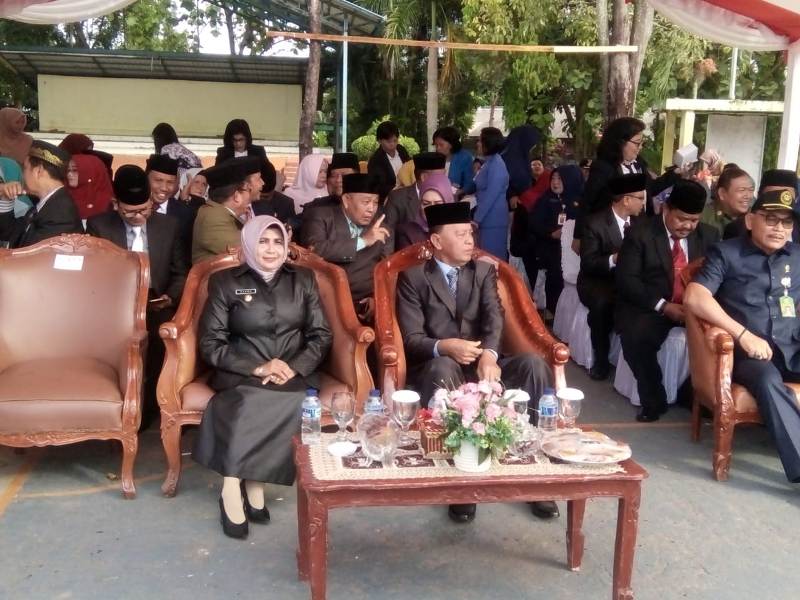 Wako dan Wawako Tanjungpinang Hadiri Upacara Hardiknas
