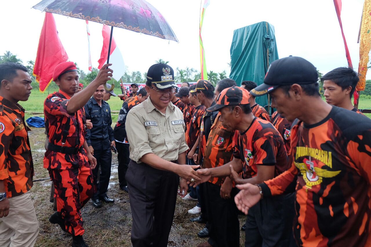 Pelantikan Ranting PP Se- Gaung, Bupati Inhil: Melihat Loreng, Ingat Lima Tahun Jadi Pengurus