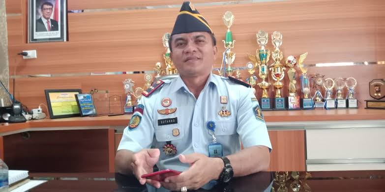 Sutarno Kalapas Kelas IIA Bangkinang menyebut Kondisi Lapas sudah Over Kapasitas Dua kali lipat