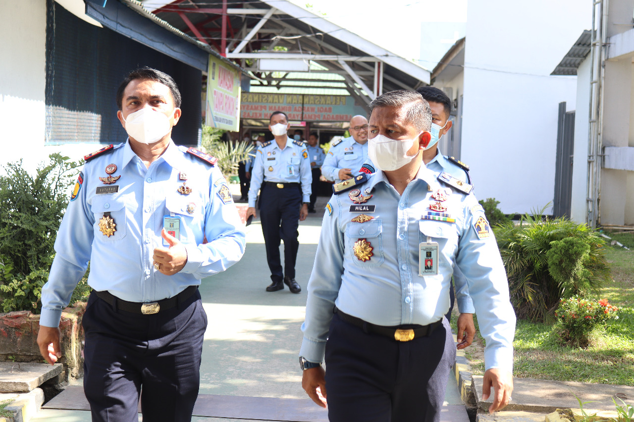 Kunjungi Lapas Bangkinang, KADIVPAS Pantau Kesiapan Hadapi Bulan Suci Ramadhan
