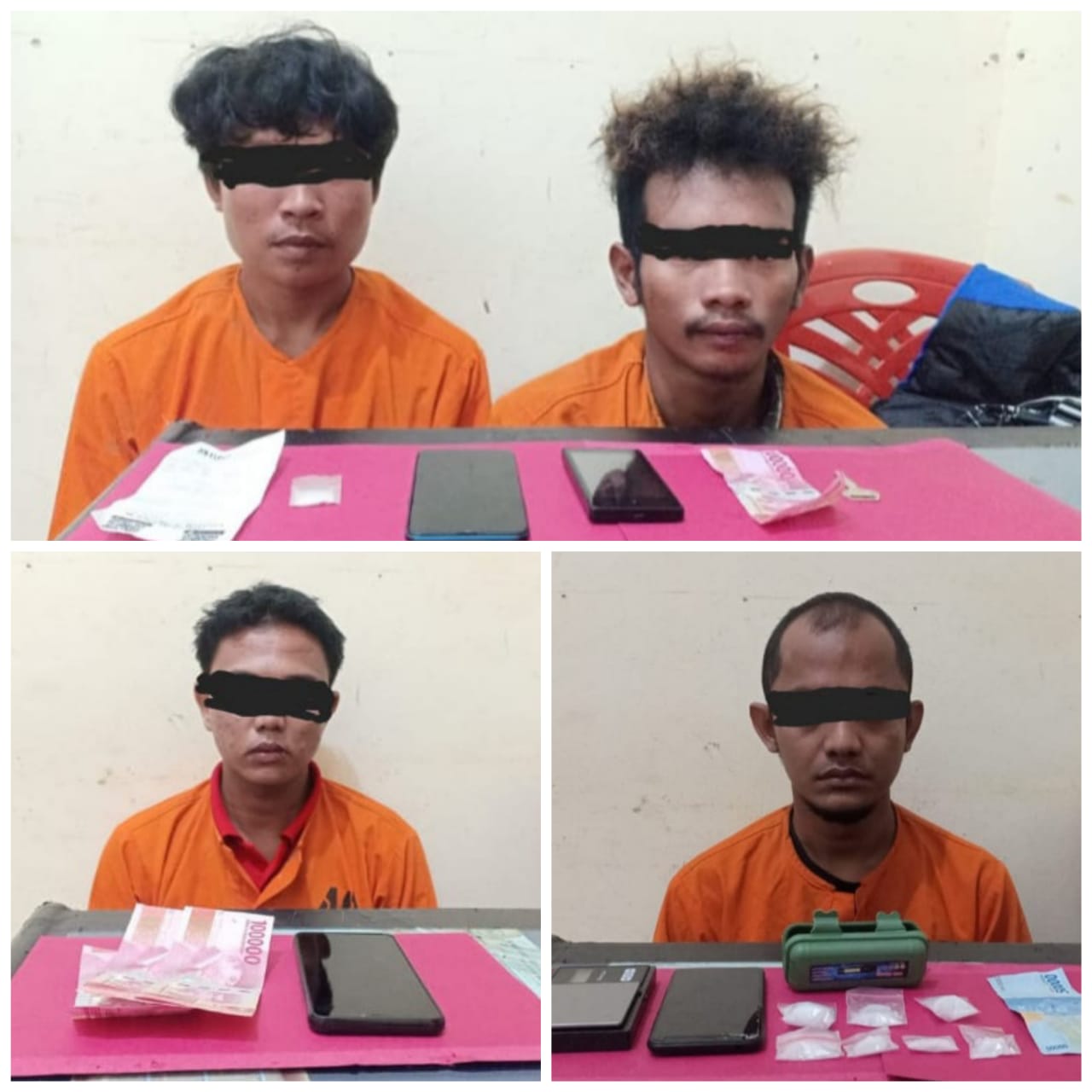 Satuan Resnarkoba Polres Pelalawan Ungkap Peredaran Sabu