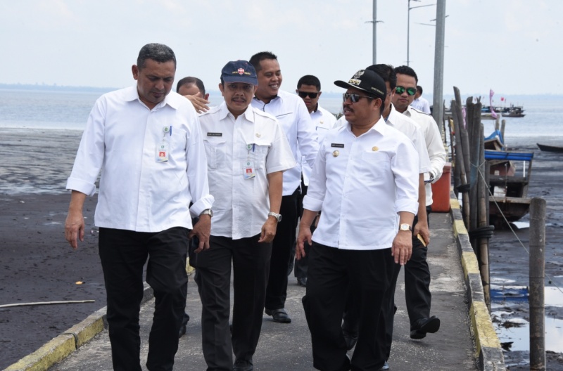 Bupati Bengkalis Tinjau Destinasi Wisata Perapat Tunggal
