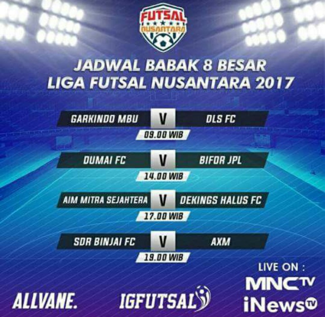 Saksikan Dumai FC, Live di MNCTV dan INewsTV