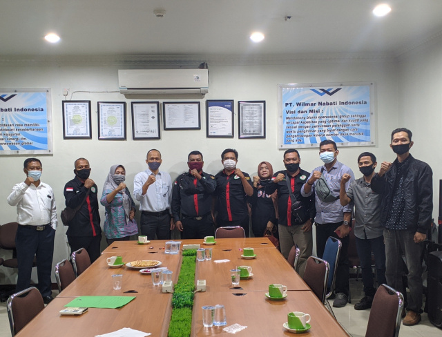 Lanjutkan Program Audiensi, Faptekal Dumai Sambangi PT Wilmar