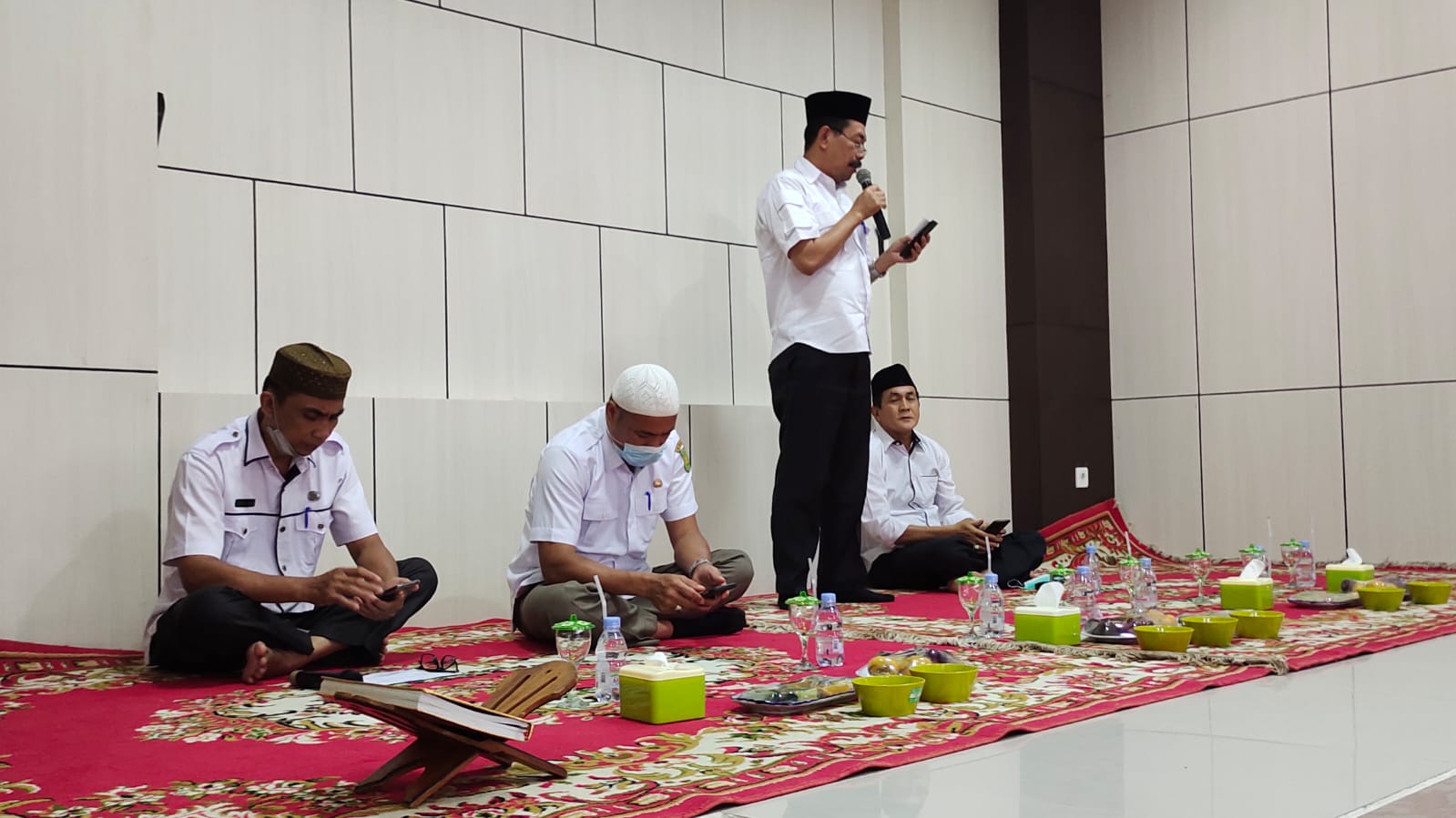 Disdik Inhil Gelar Pisah Sambut Pejabat Dirangkai dengan Maulid Nabi Muhammad SAW